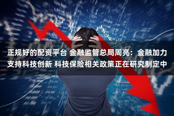 正规好的配资平台 金融监管总局周亮：金融加力支持科技创新 科技保险相关政策正在研究制定中